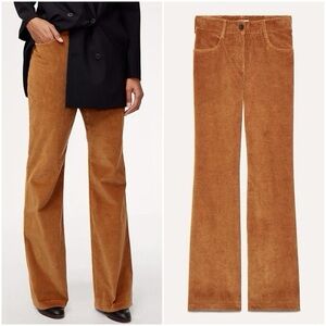 Aritzia Babaton Joey Corduroy Pants in Golden Amber Size 6